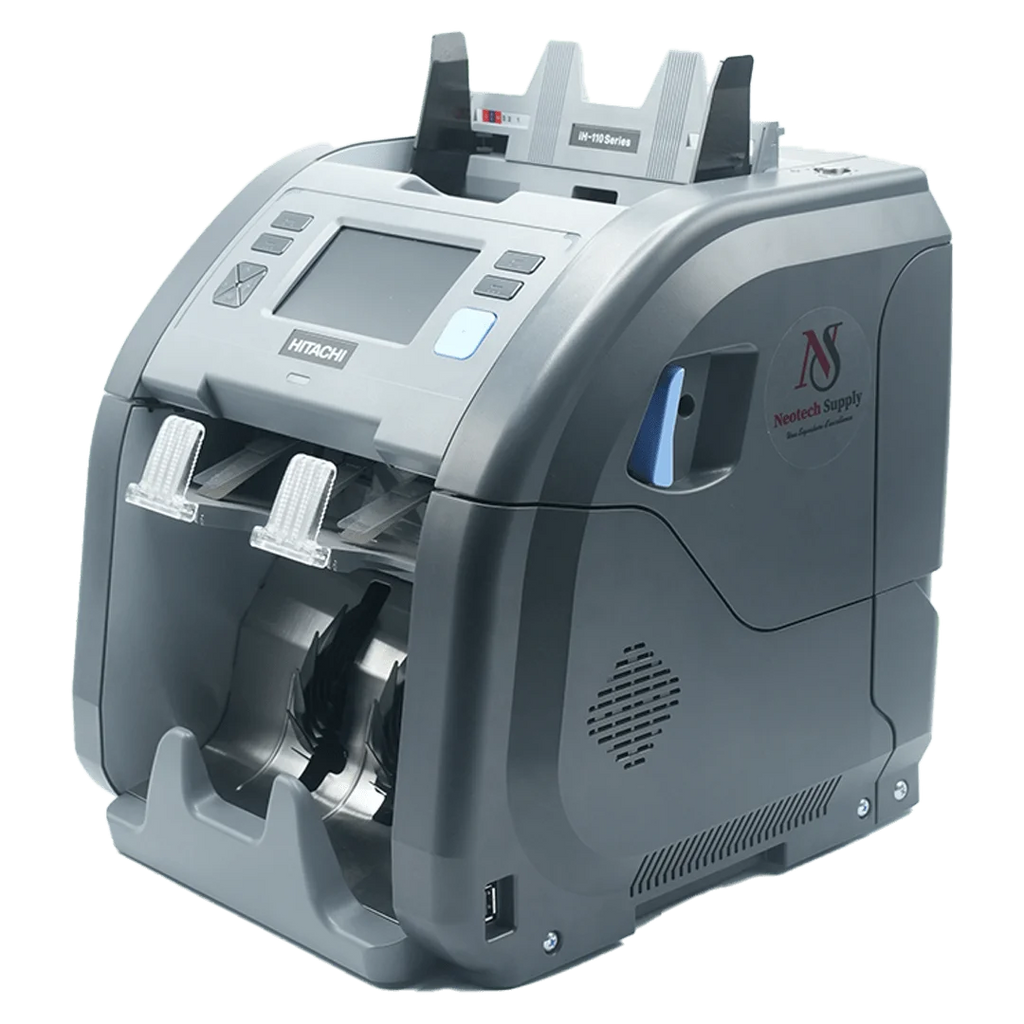 جهاز عدّ النقود المعتمد من بنك المغرب | دقة أبناك في متجرك أو مكتبك HITACHI IH-110